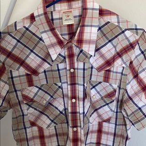 True religion button down shirt